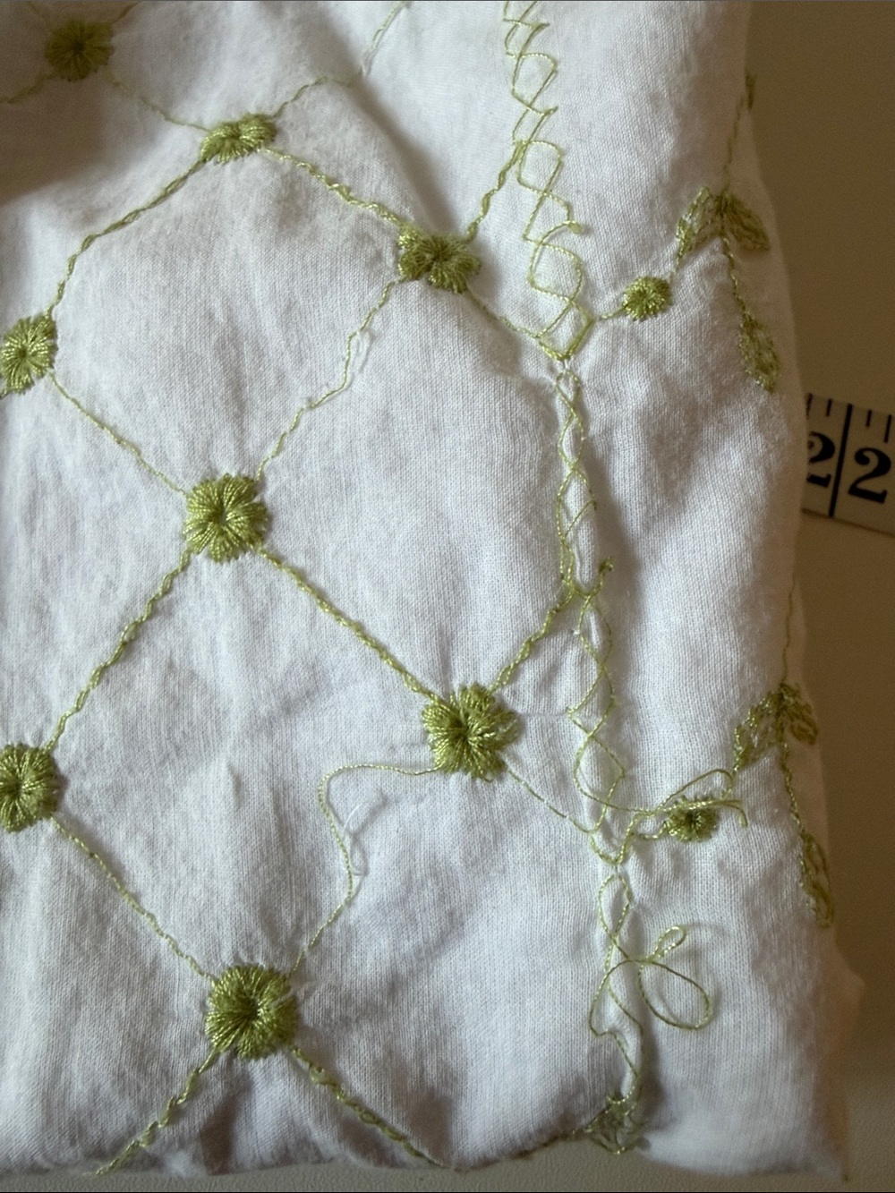 Wet Seal Cottage White Dainty Floral Embroidered 100% Cotton Mini Skirt Small - Picture 10 of 10